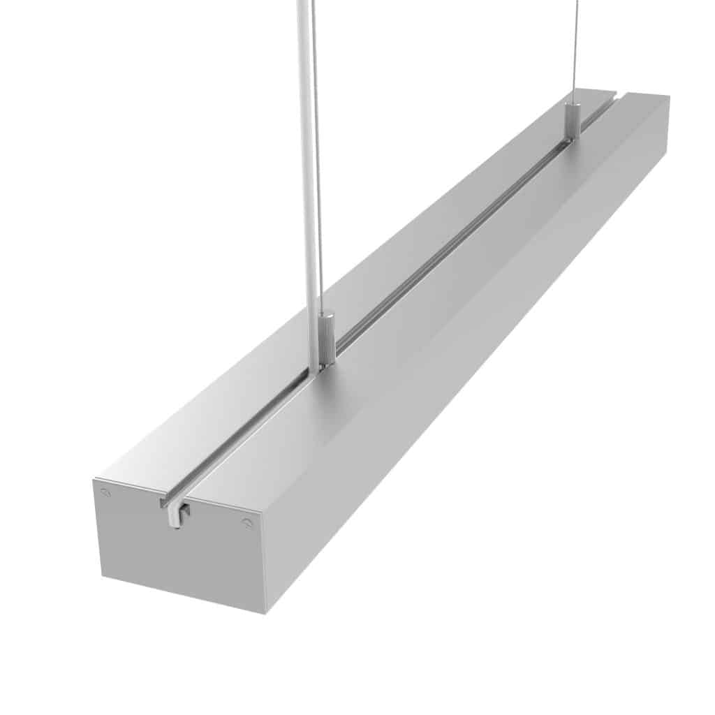 Suspended LED Linear Light, 50mm x 32mm - Image 2
