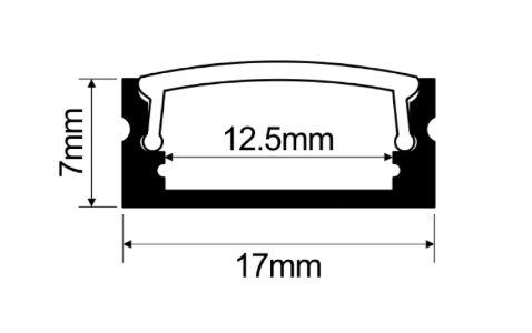 Thin Surface LED Profile - Image 2