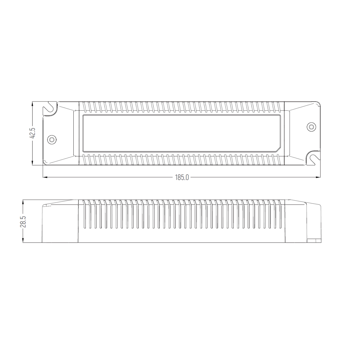 40W DALI Dimmable LED Driver, 24v, IP20 - Image 2