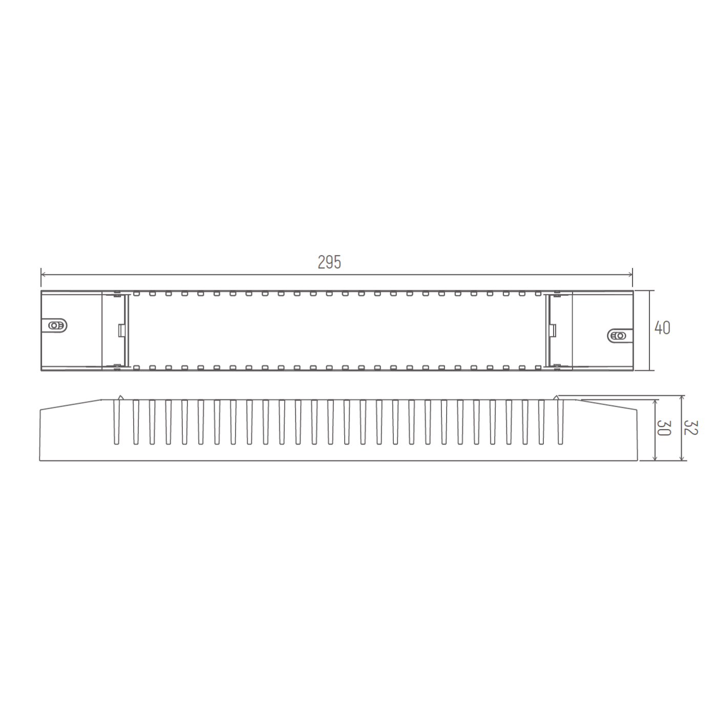 75W DALI Dimmable LED Driver, 24v, IP20 - Image 2