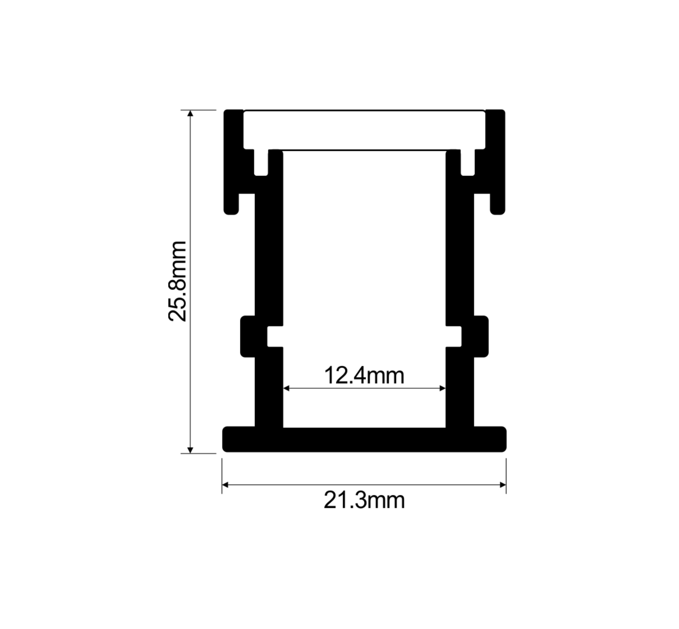 Walkover External LED Profile (IP 65) - Image 2