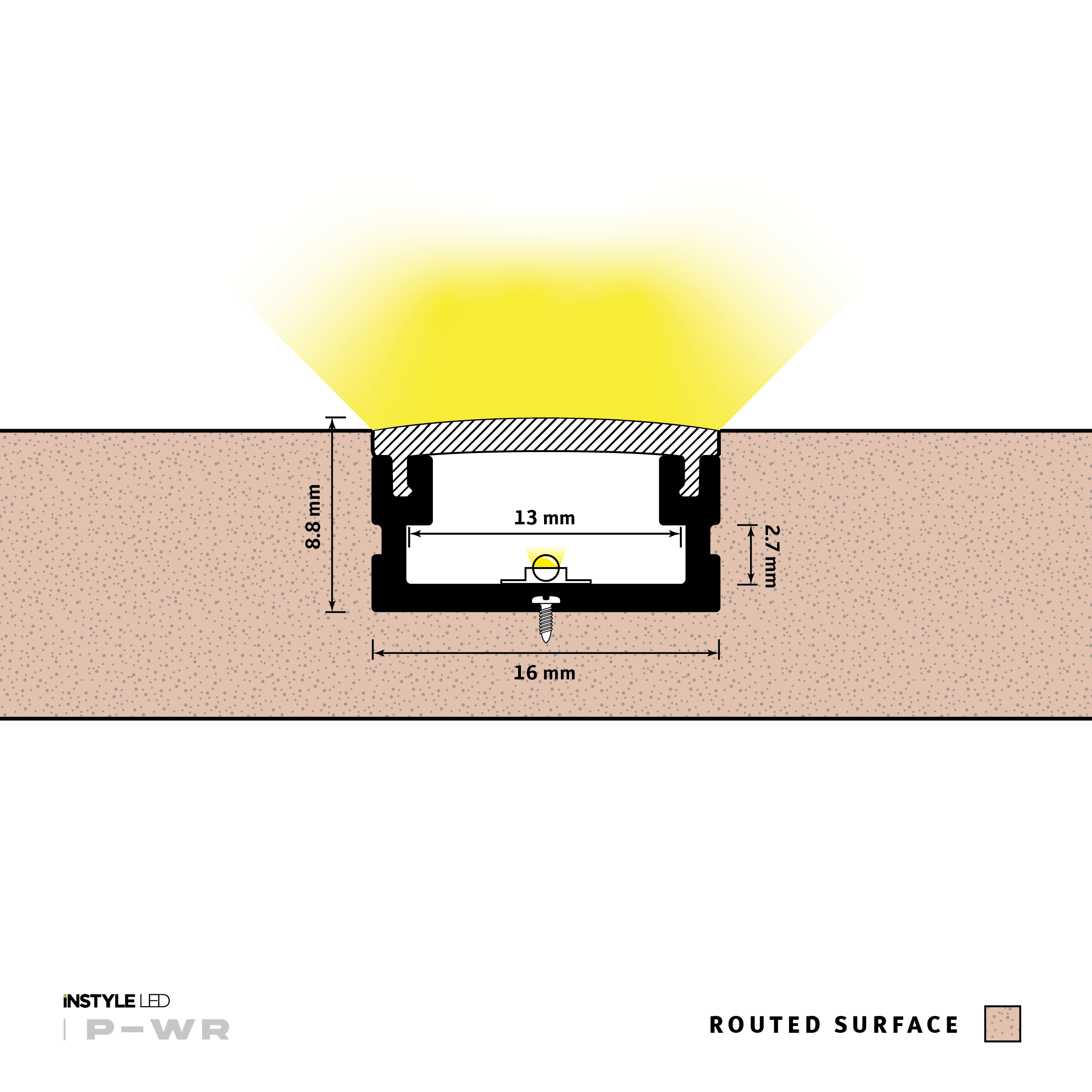 Water Resistant LED Profile (IP 65) - Image 3