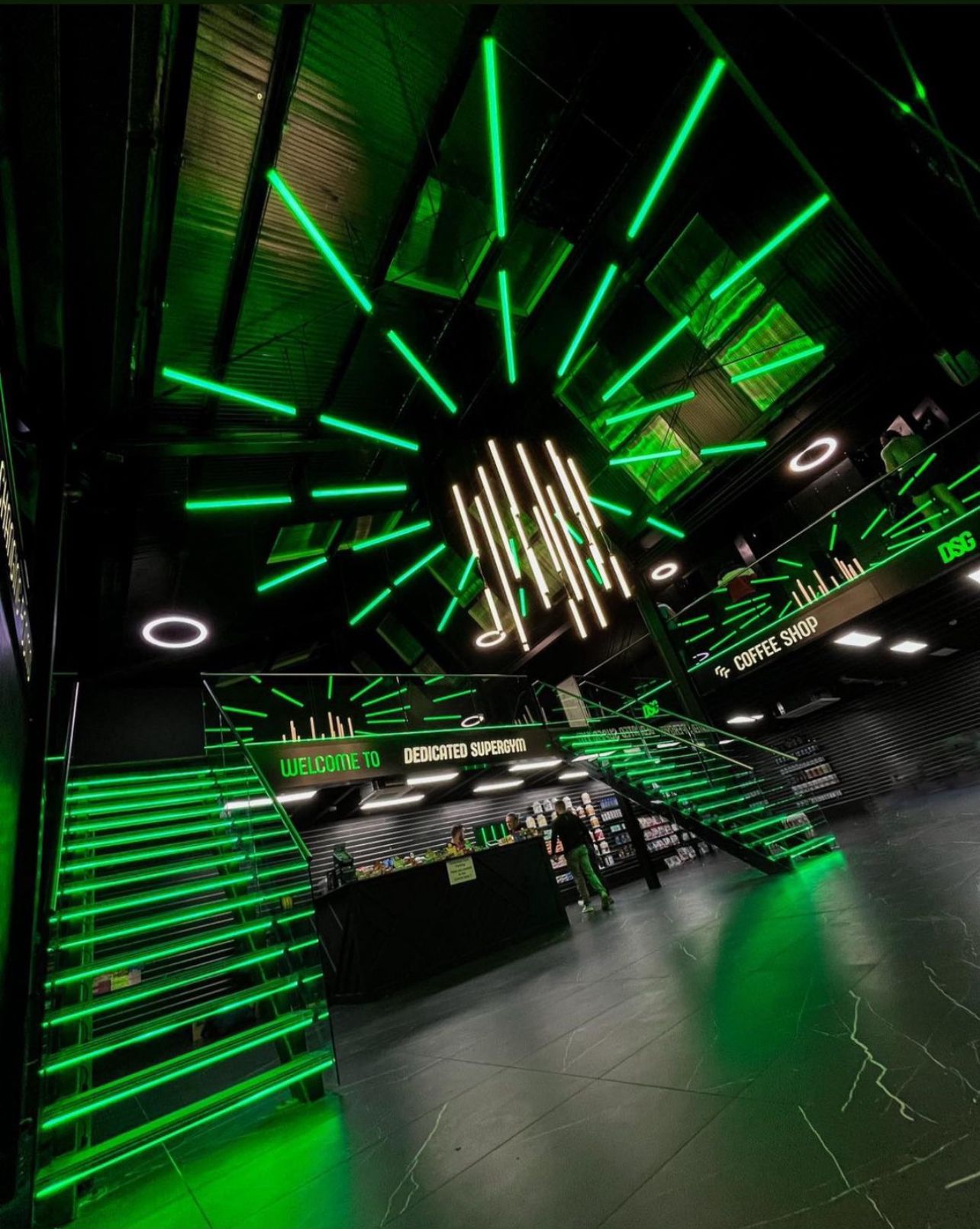 360° Horizontal Suspended LED Tube Light - Image 8