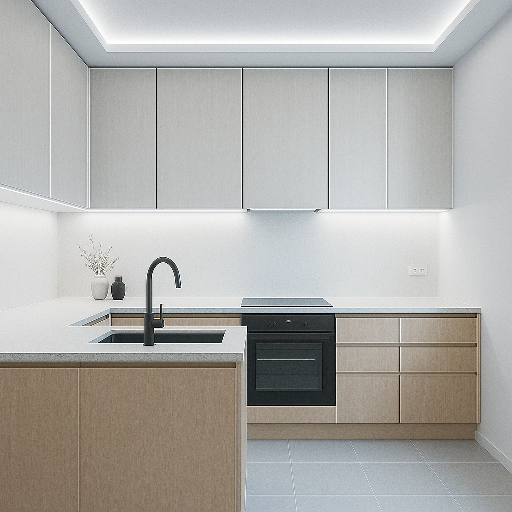 28w CCT Tunable White LED Strip Light | COB Dotless 24v - Image 4