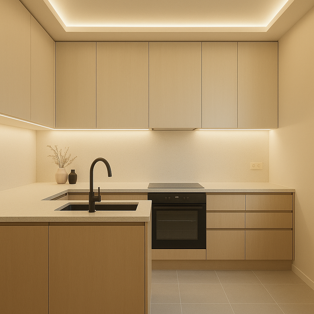 28w CCT Tunable White LED Strip Light | COB Dotless 24v - Image 6