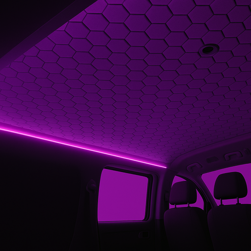 10w 12v RGB COB Dotless Colour Changing LED Strip Light 8mm - Image 6