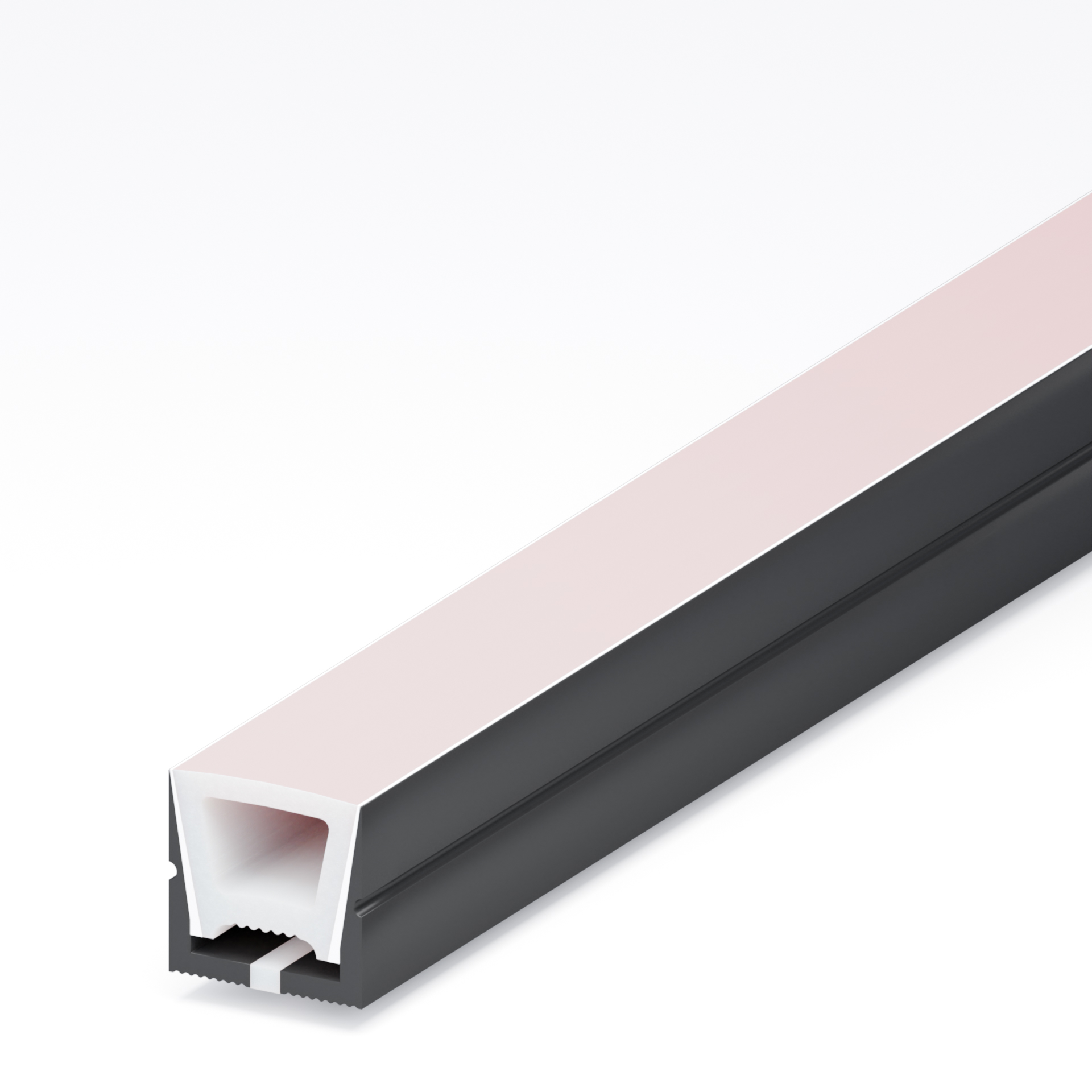 16mm x 16mm Top Bend Stealth White LED Neon Flex - Image 3