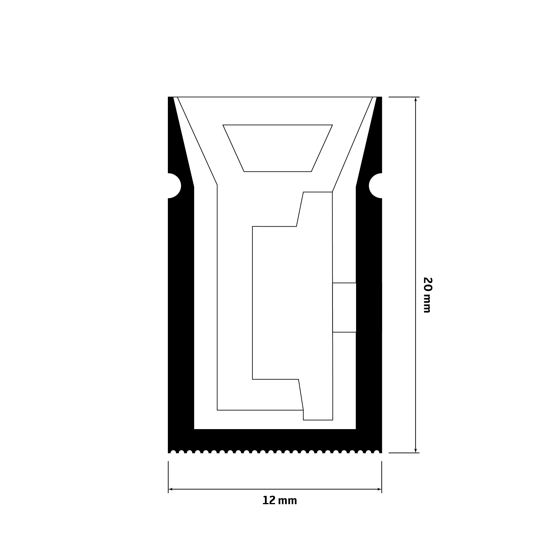 12mm x 20mm Side Bend Stealth White LED Neon Flex - Image 6