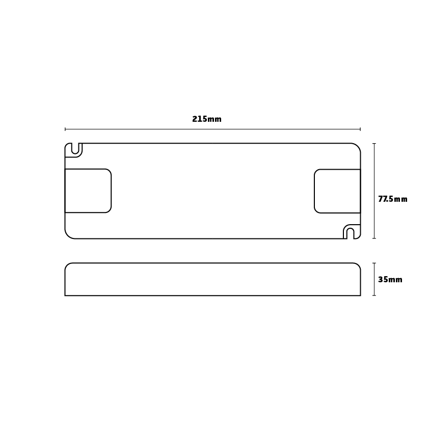 320W Constant Voltage LED Driver, 12v/24v, IP20 - Image 2