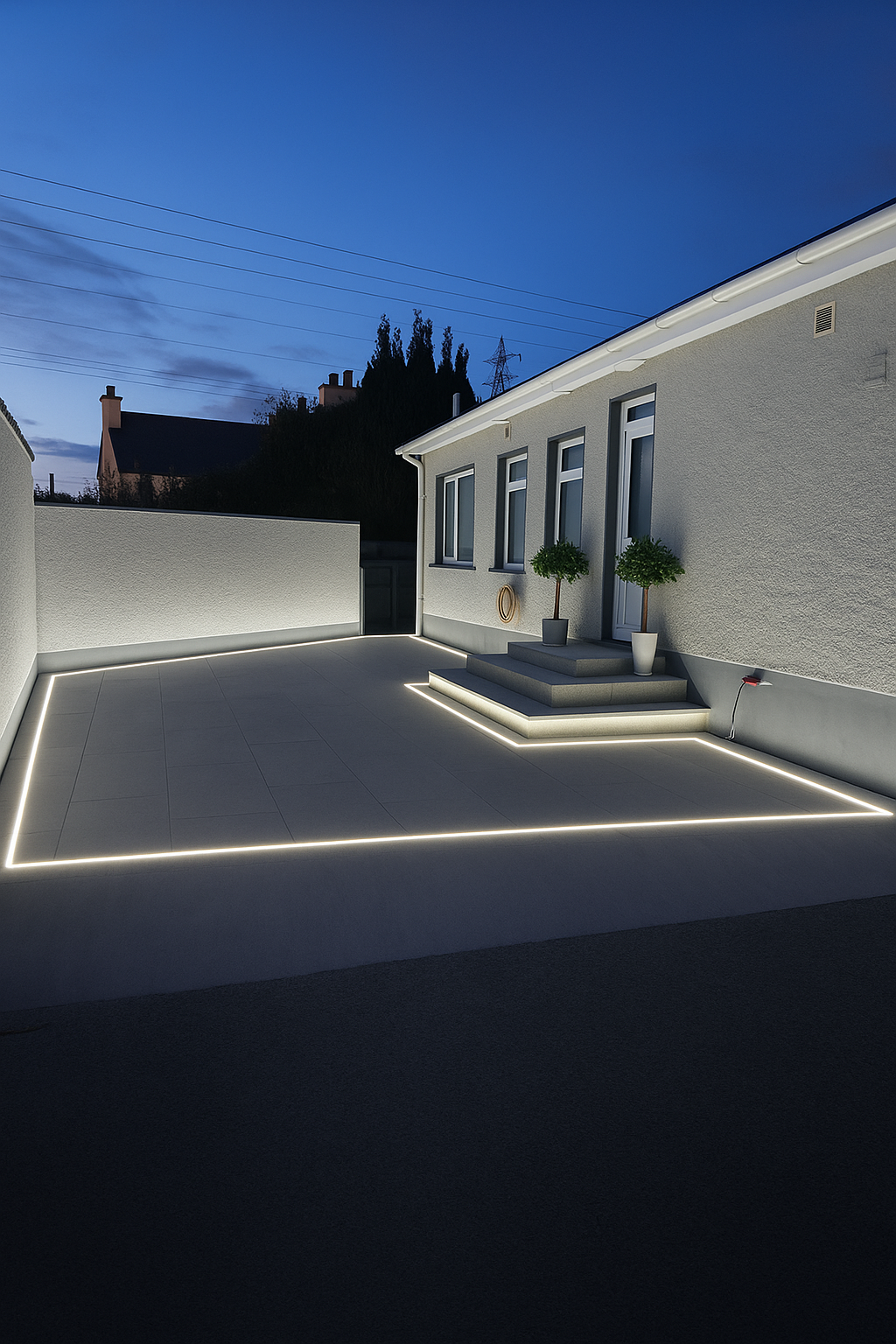 6mm x 12mm Side Bend "T" Stealth White LED Neon Flex - Image 8