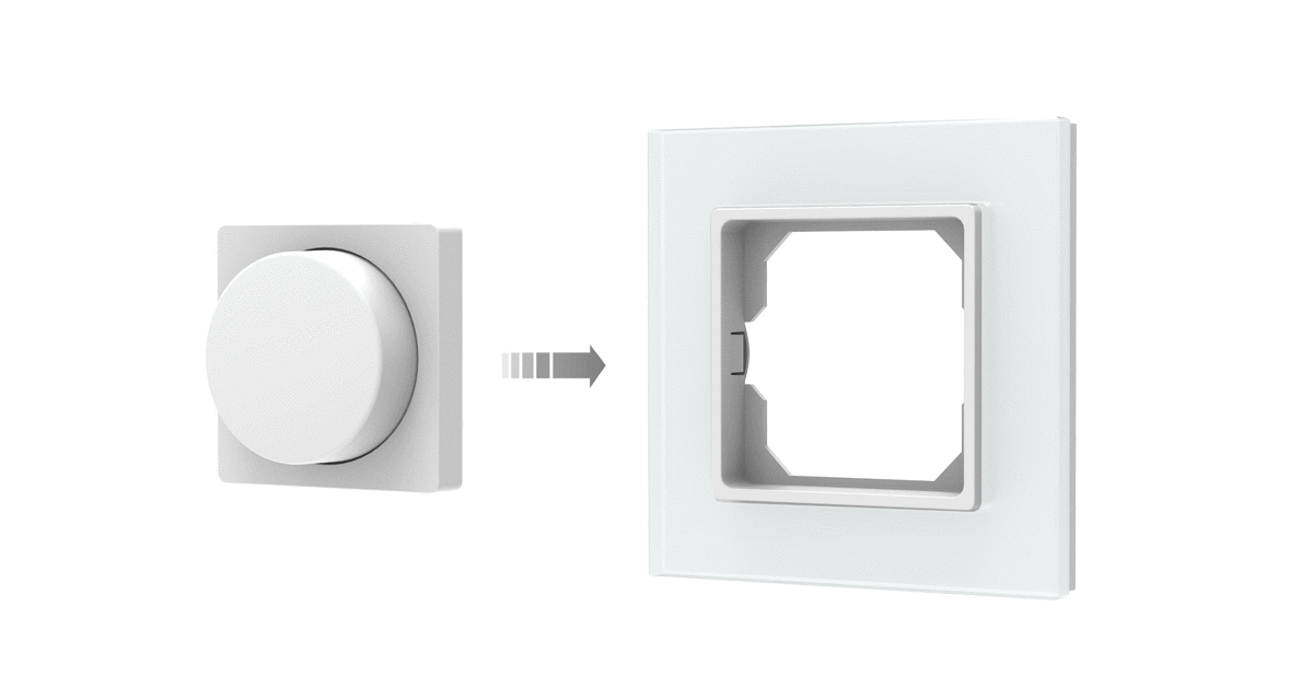 1 Zone | Wireless | Single Colour | Wall Plate (Battery) - Image 3