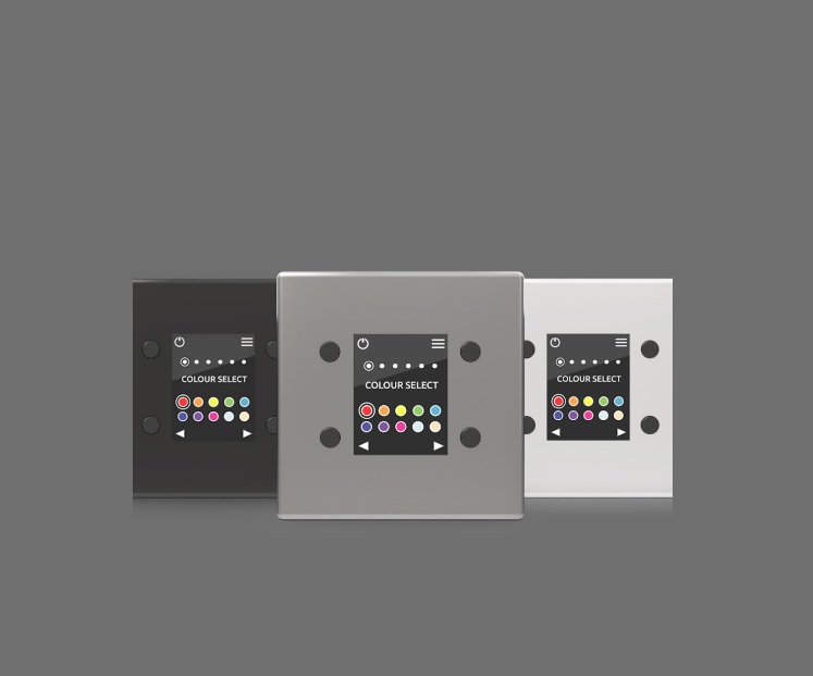 1 Zone | Button-Press | DMX | RGB/W | Wall Plate Controller (Sound-Light) - Image 4