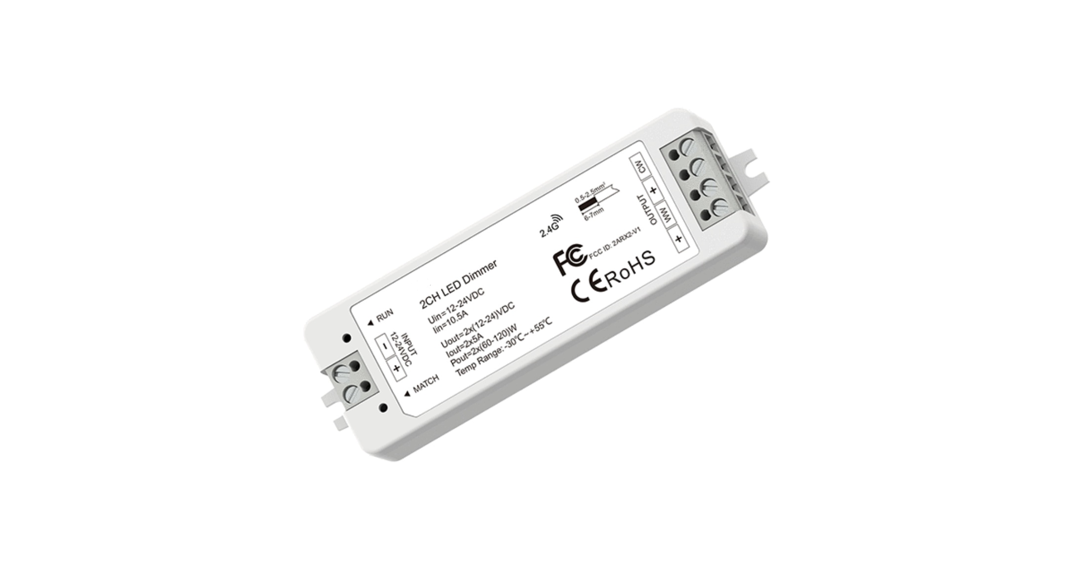 1 Zone | Wireless | CCT | LED Remote Controller Kit - Image 4