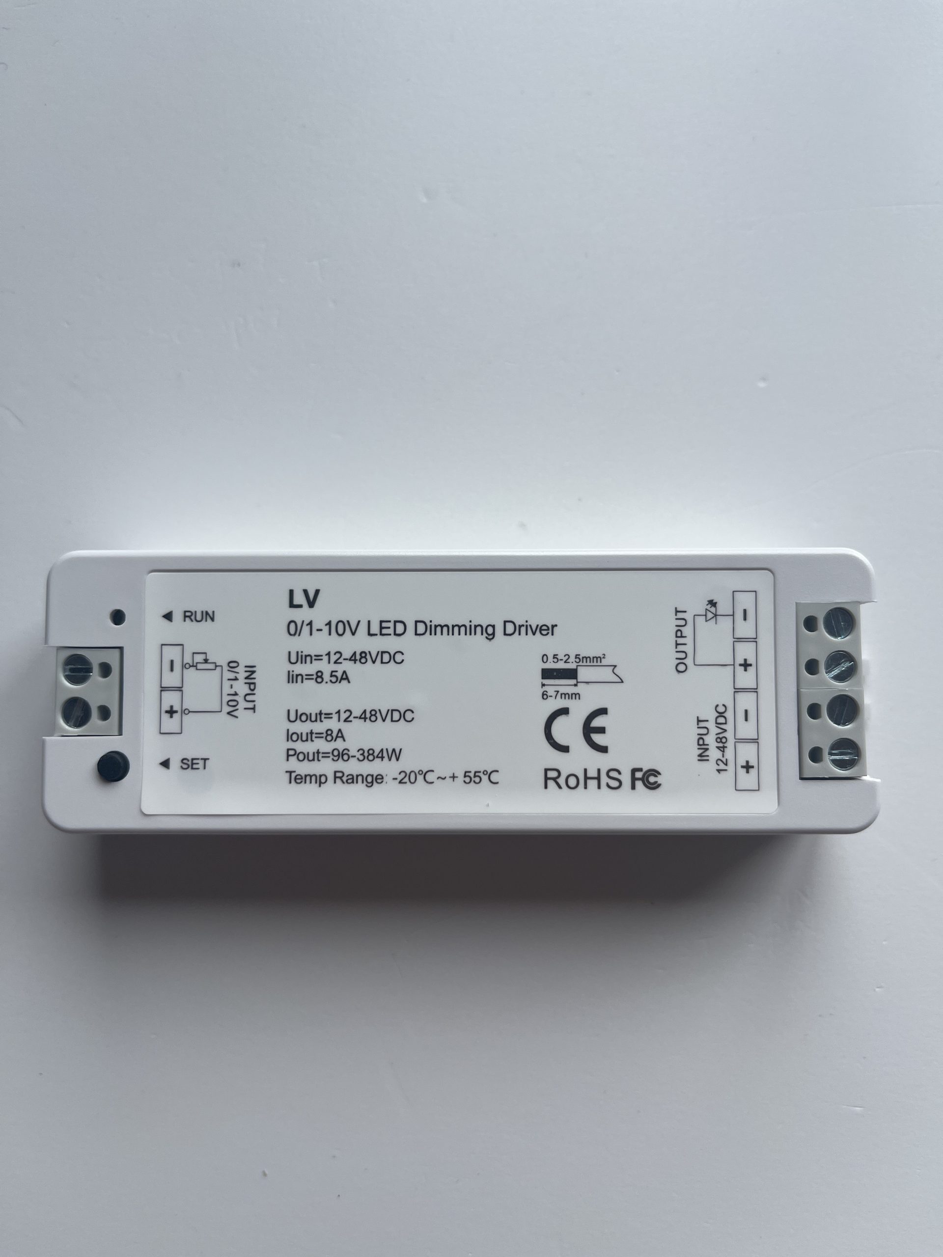 1 Chanel | 8A | 0/1-10V | LED Dimmable Decoder - Image 3
