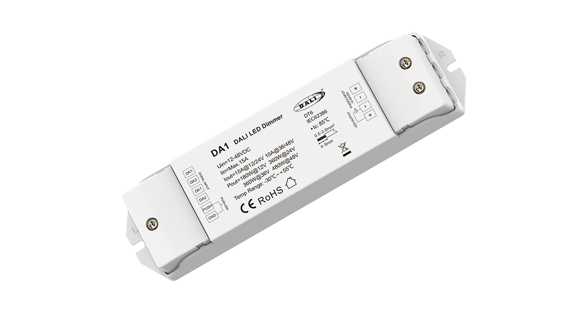 1 Chanel | 15A | DALI 2 | LED Dimmable Decoder