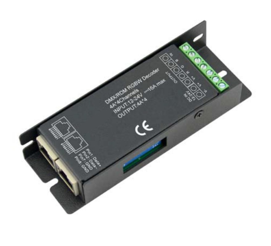 4 Channel | 4 x 5A | DMX 512 | LED Decoder