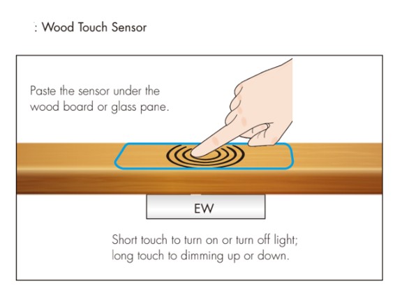 Wood Touch | LED Sensor - Image 3